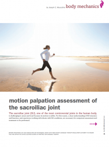 2011 palpation SI joint